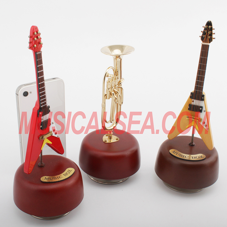 miniature Guitar music box